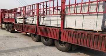 张家界 白麻荔枝面外墙干挂，工厂装车日常