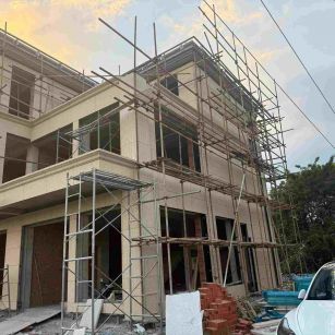 张家界 黄金麻荔枝面花岗岩外墙干挂