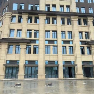 张家界 黄金麻花岗岩荔枝面小区外墙干挂