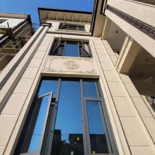 张家界 黄金麻荔枝面别墅外墙干挂效果展示