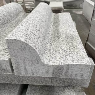 张家界 白麻花岗岩S型路沿石，路侧石，马路牙子等