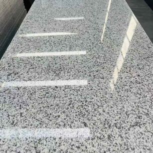 张家界 白麻花岗岩光面毛板