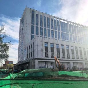 张家界 白麻花岗岩石材外墙干挂