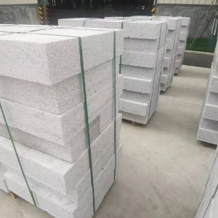 张家界 白麻花岗岩路沿石，立缘石，平缘石，路牙石，道牙石，马路牙子等