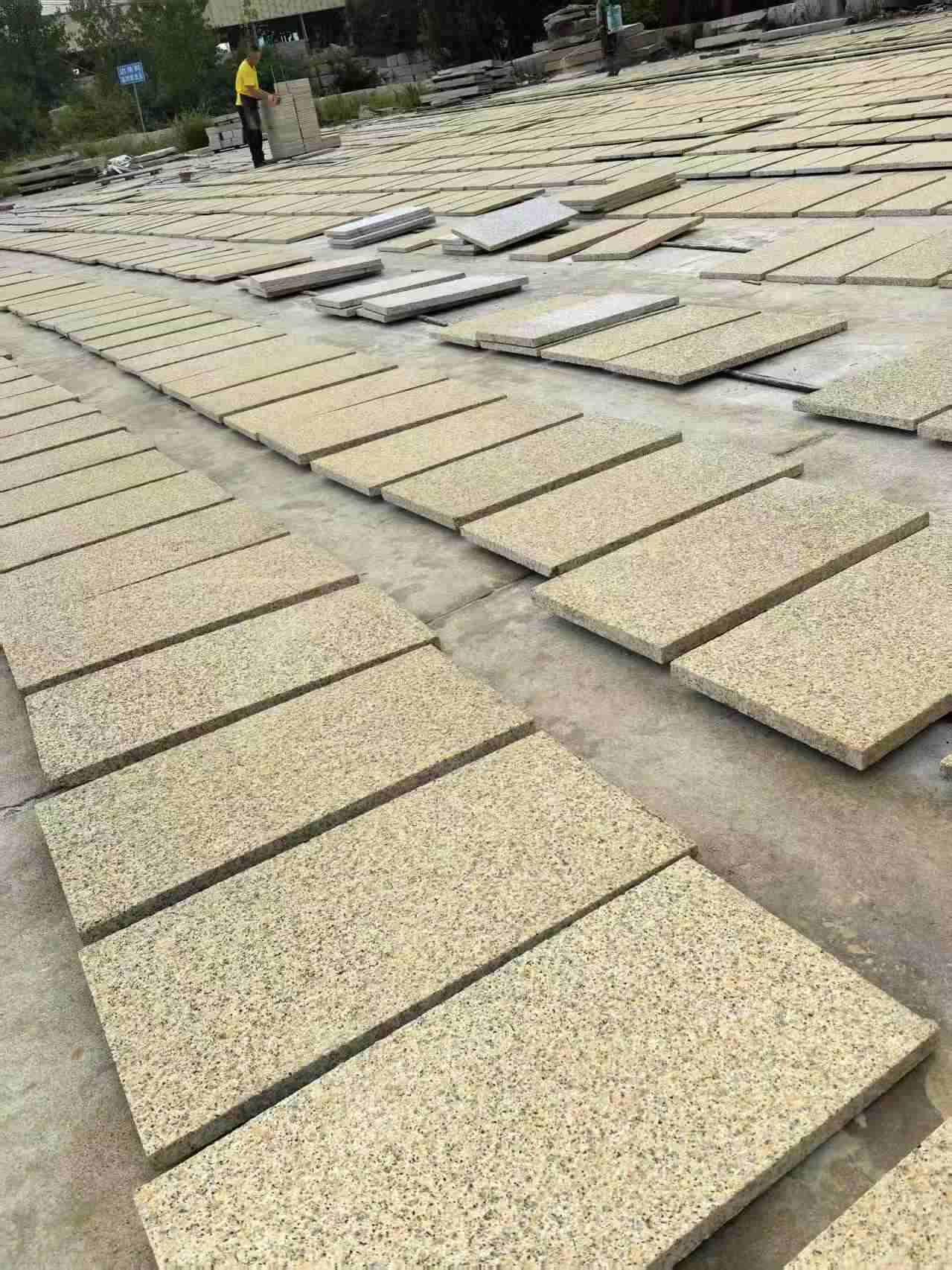 张家界 黄金麻荔枝地铺石面排板