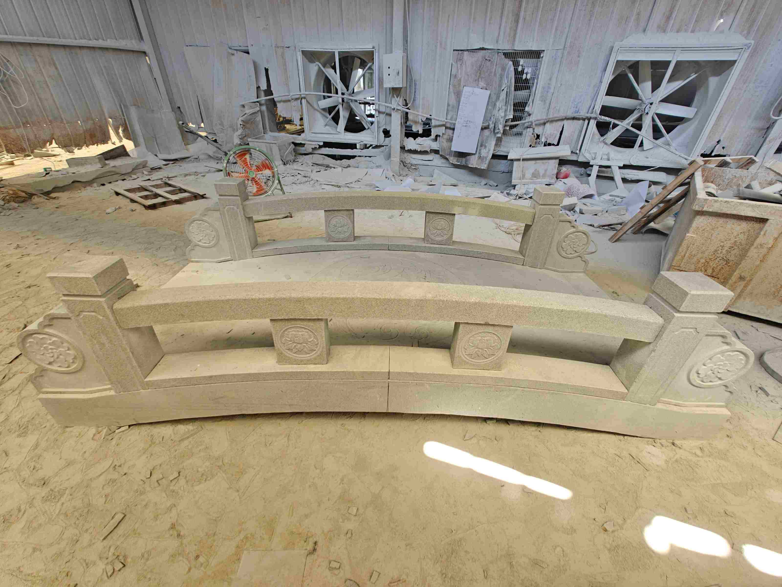 张家界 芝麻灰花岗岩异形加工-拱桥，石桥